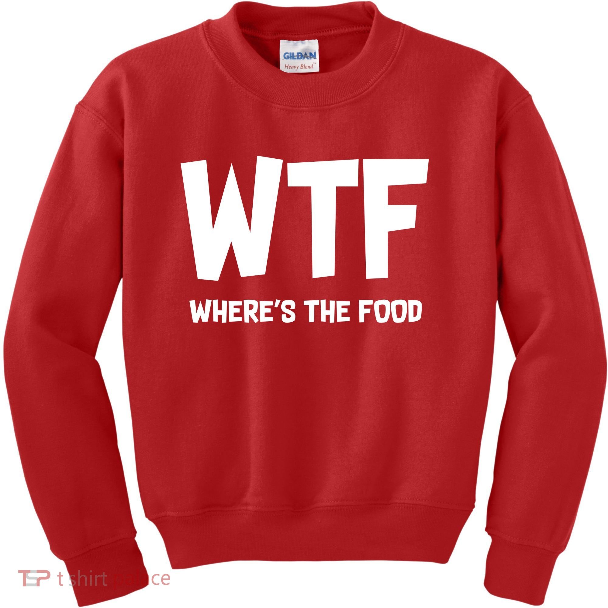 WTF Where's The Food Kids Sweatshirt