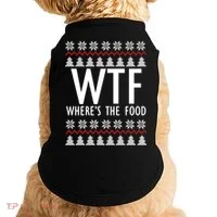 WTF Where's The Food Ugly Doggie Tank thumb 0