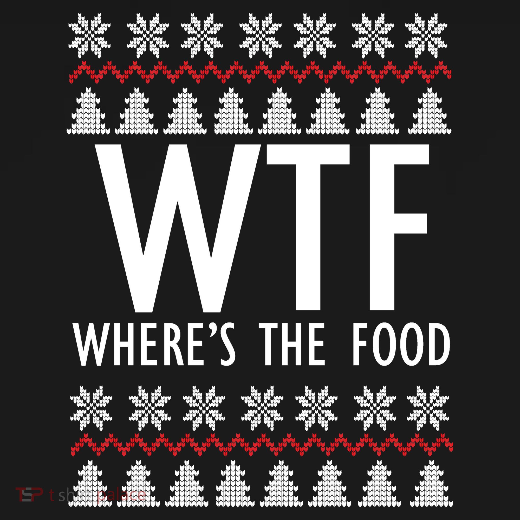 WTF Where's The Food Ugly Apron