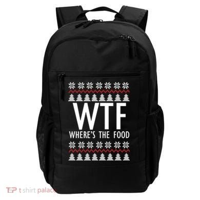 WTF Where's The Food Ugly Backpack
