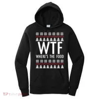 WTF Where's The Food Ugly Women's Hoodie thumb 0