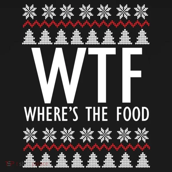 WTF Where's The Food Ugly Women's Hoodie