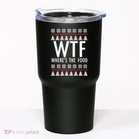 WTF Where's The Food Ugly Tumbler thumb 0