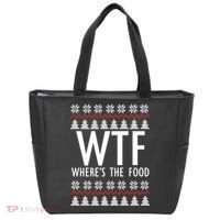 WTF Where's The Food Ugly Tote Bag thumb 0
