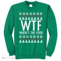 WTF Where's The Food Ugly Sweatshirt thumb 0