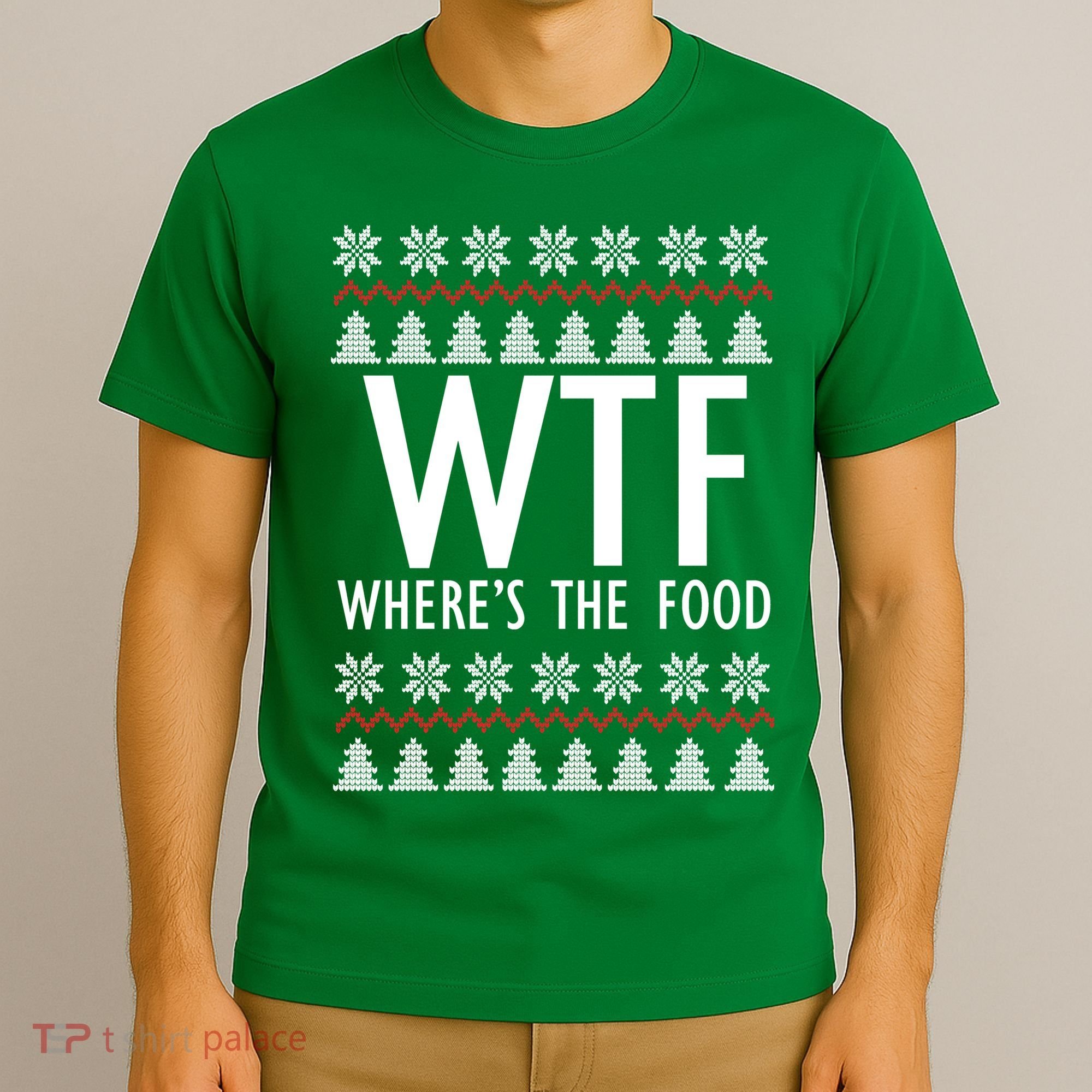 WTF Where's The Food Ugly T-Shirt