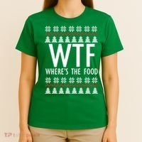 WTF Where's The Food Ugly T-Shirt thumb 4
