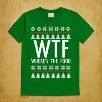 WTF Where's The Food Ugly T-Shirt thumb 5
