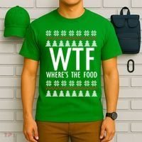 WTF Where's The Food Ugly T-Shirt thumb 6