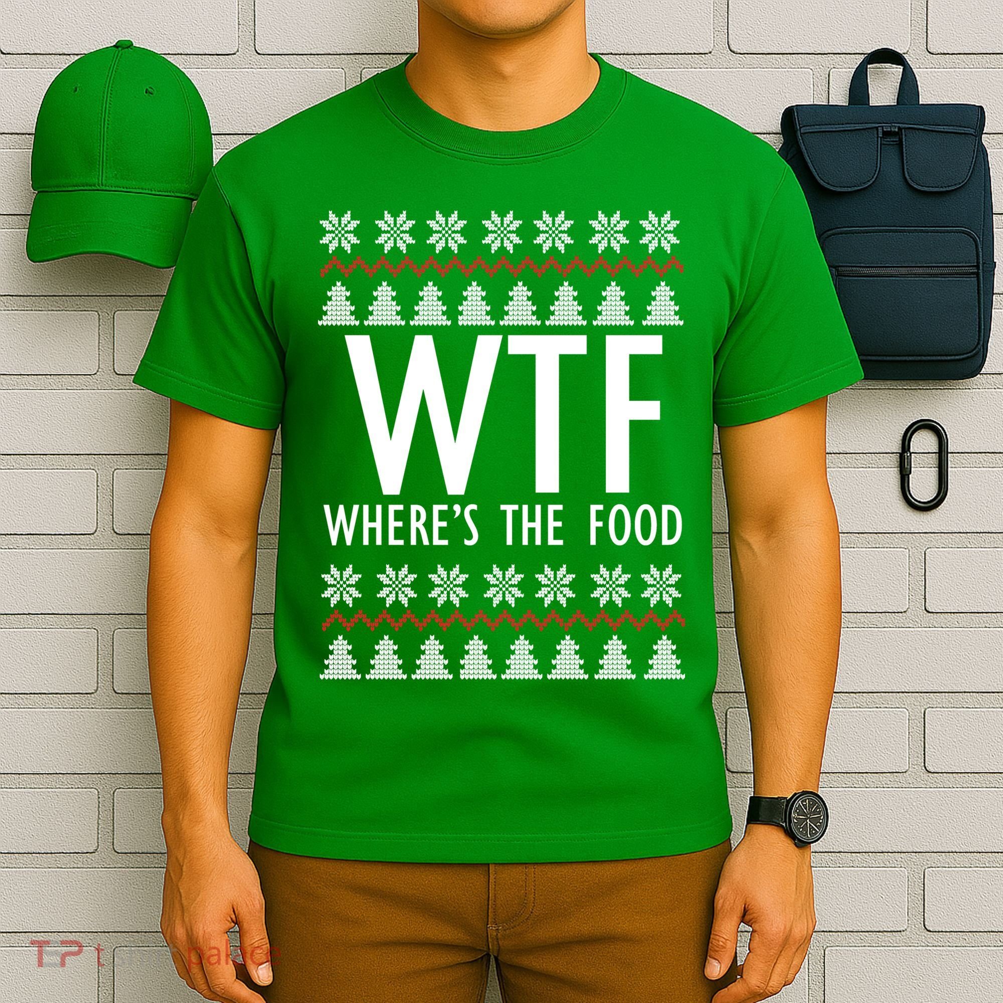 WTF Where's The Food Ugly T-Shirt