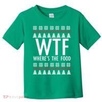 WTF Where's The Food Ugly Toddler T-Shirt thumb 0