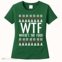 WTF Where's The Food Ugly Women's T-Shirt thumb 0