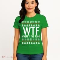 WTF Where's The Food Ugly Women's T-Shirt thumb 4