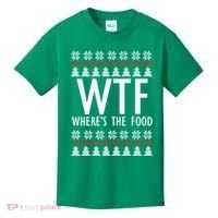 WTF Where's The Food Ugly Kids T-Shirt thumb 0