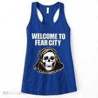 Welcome To Fear City Nyc New York 1977 Tourism Distressed Gift Women's Tank Top thumb 0