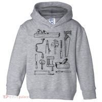 Woodworking Tools For Carpenters And Woodworkers Gift Men Toddler Hoodie thumb 0