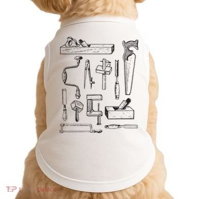 Woodworking Tools For Carpenters And Woodworkers Gift Men Doggie Tank