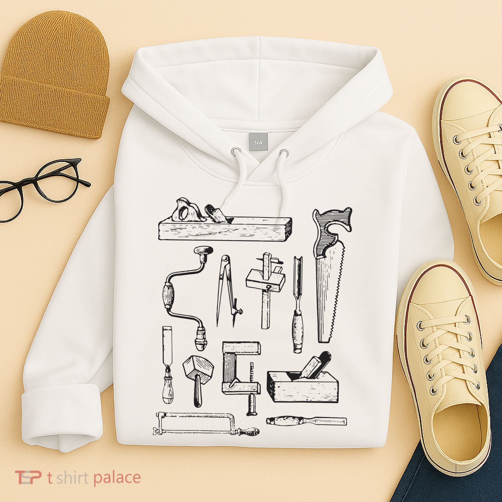 Woodworking Tools For Carpenters And Woodworkers Gift Men Hoodie