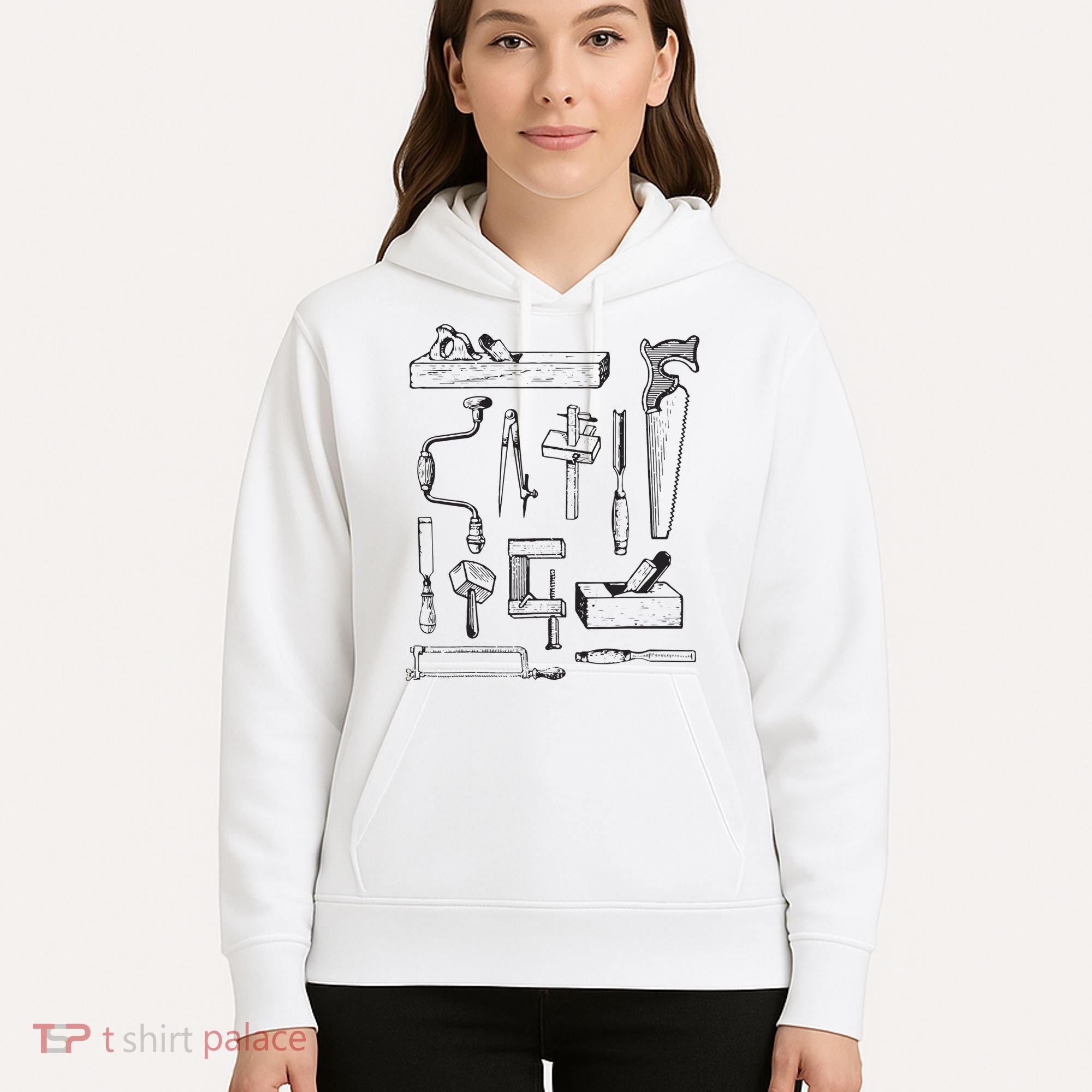 Woodworking Tools For Carpenters And Woodworkers Gift Men Hoodie