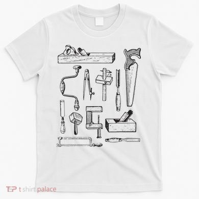 Woodworking Tools For Carpenters And Woodworkers Gift Men T-Shirt