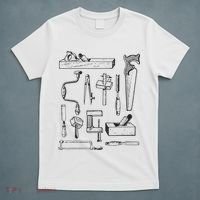 Woodworking Tools For Carpenters And Woodworkers Gift Men T-Shirt thumb 5