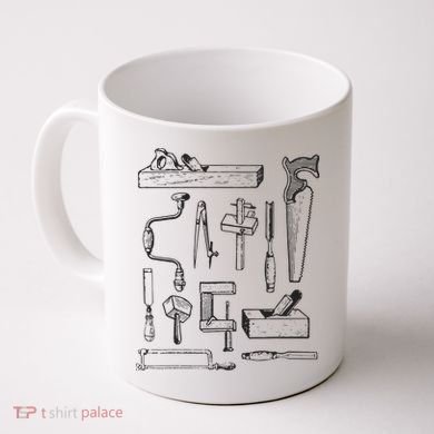 Woodworking Tools For Carpenters And Woodworkers Gift Men Coffee Mug