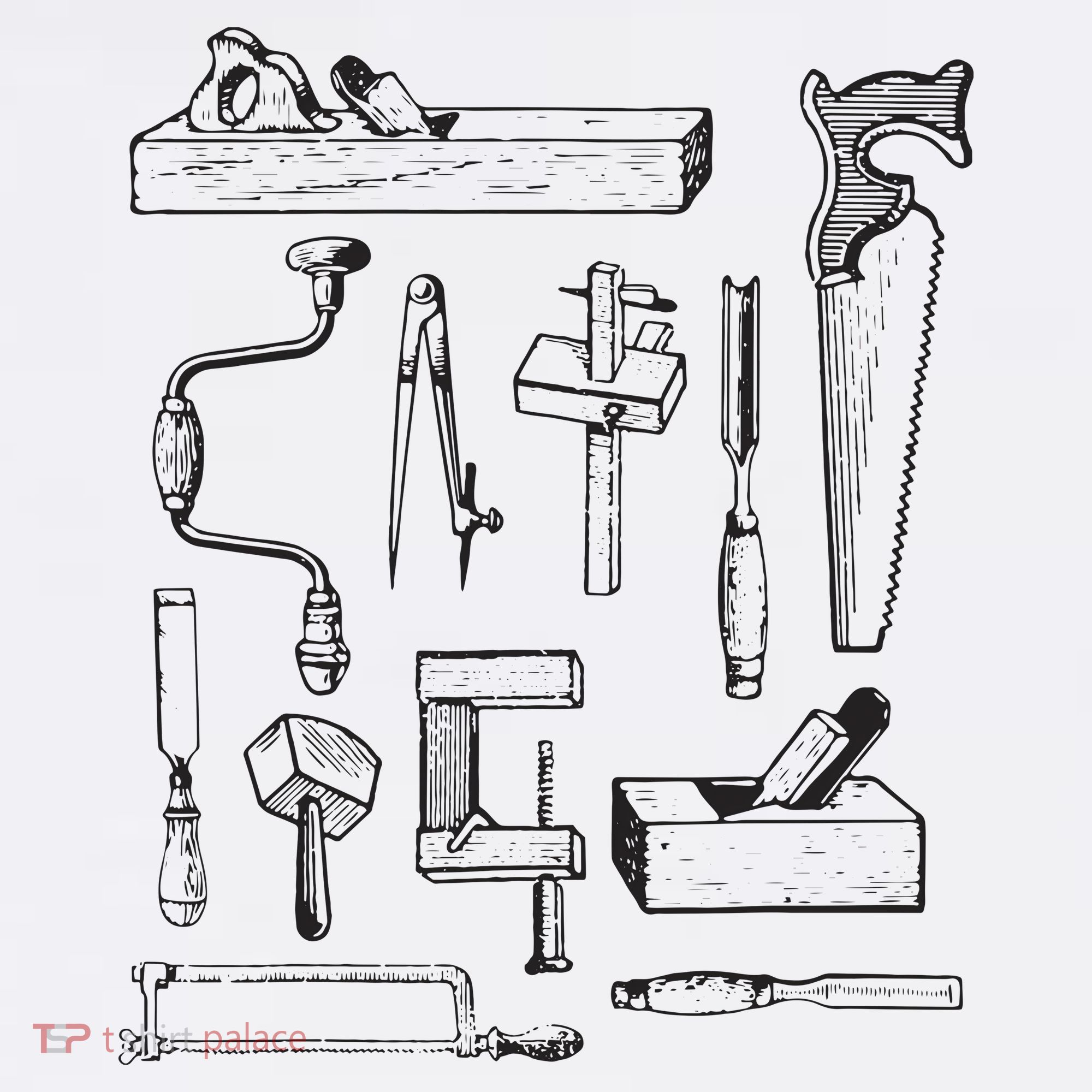 Woodworking Tools For Carpenters And Woodworkers Gift Men Polo
