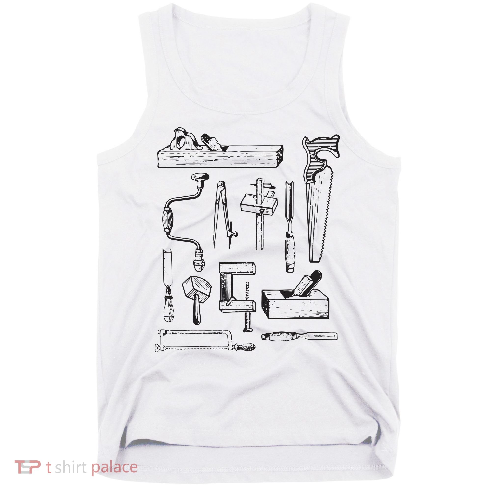 Woodworking Tools For Carpenters And Woodworkers Gift Men Tank Top