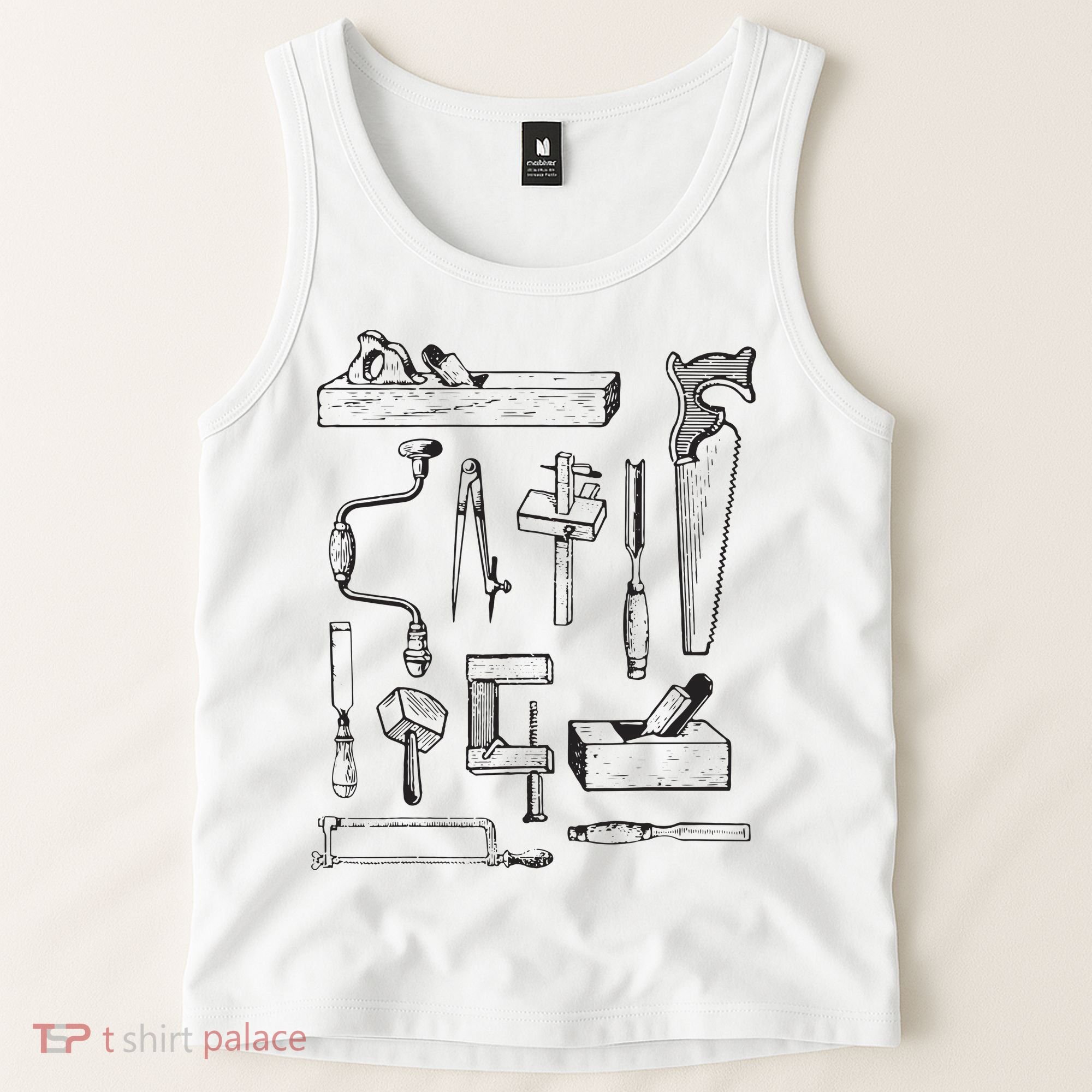 Woodworking Tools For Carpenters And Woodworkers Gift Men Tank Top