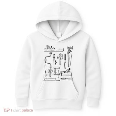 Woodworking Tools For Carpenters And Woodworkers Gift Men Kids Hoodie