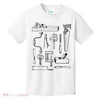 Woodworking Tools For Carpenters And Woodworkers Gift Men Kids T-Shirt thumb 0