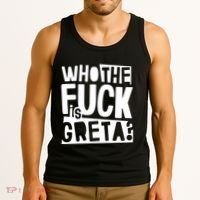 Who The Fuck Is Greta Tank Top thumb 3