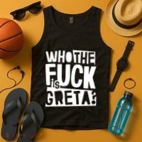Who The Fuck Is Greta Tank Top thumb 4