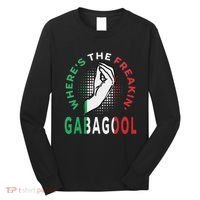 WhereS The Freakin Gabagool Meme Capicola Italian American Long Sleeve Shirt thumb 0