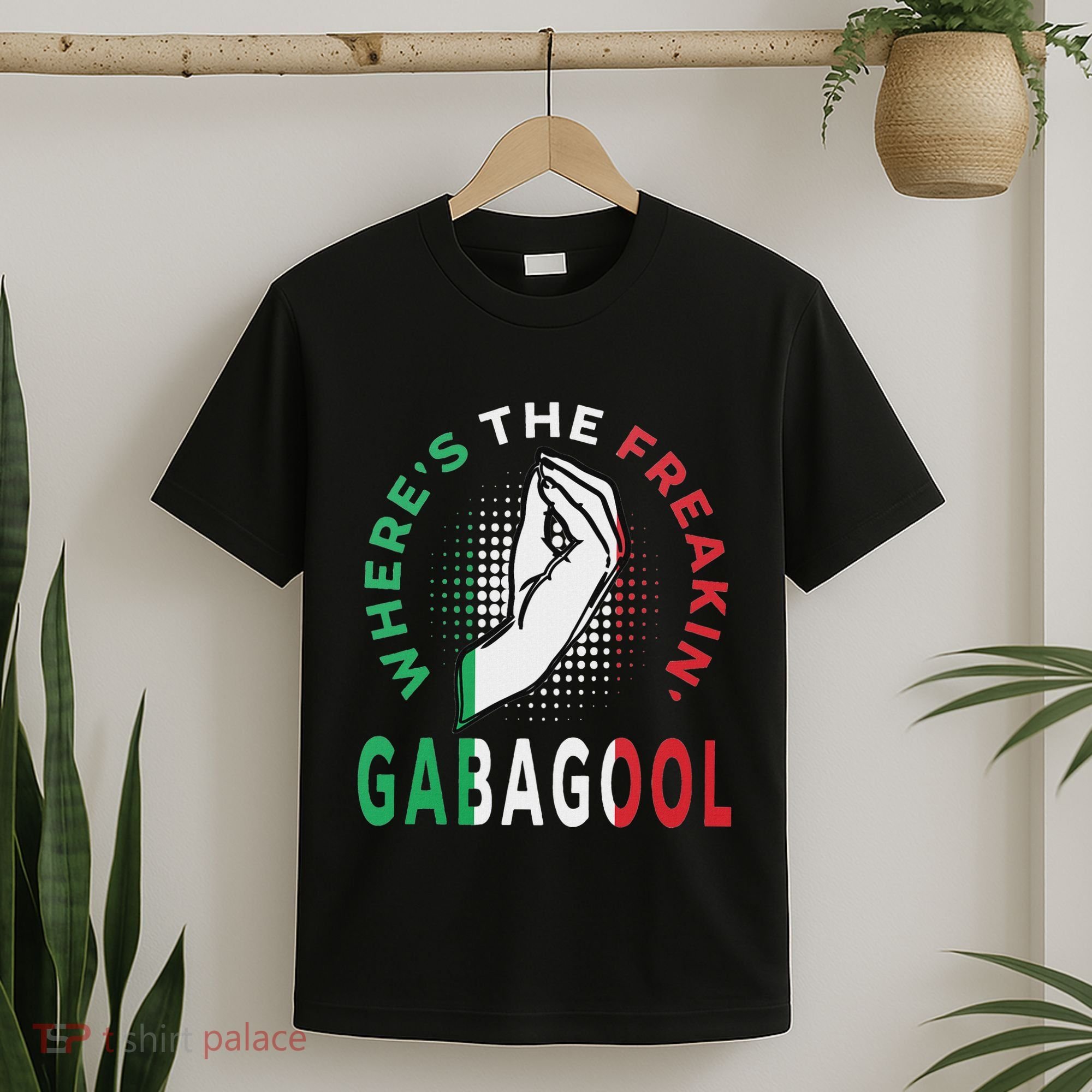 WhereS The Freakin Gabagool Meme Capicola Italian American T-Shirt