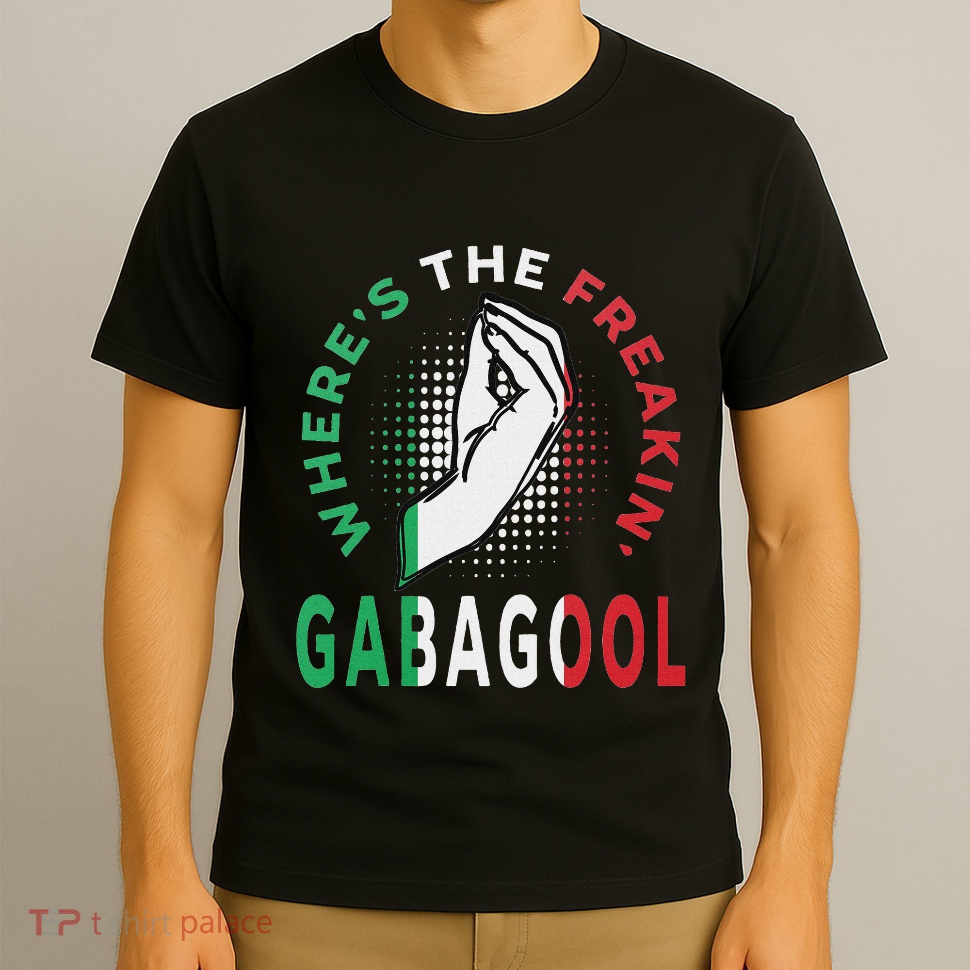 WhereS The Freakin Gabagool Meme Capicola Italian American T-Shirt