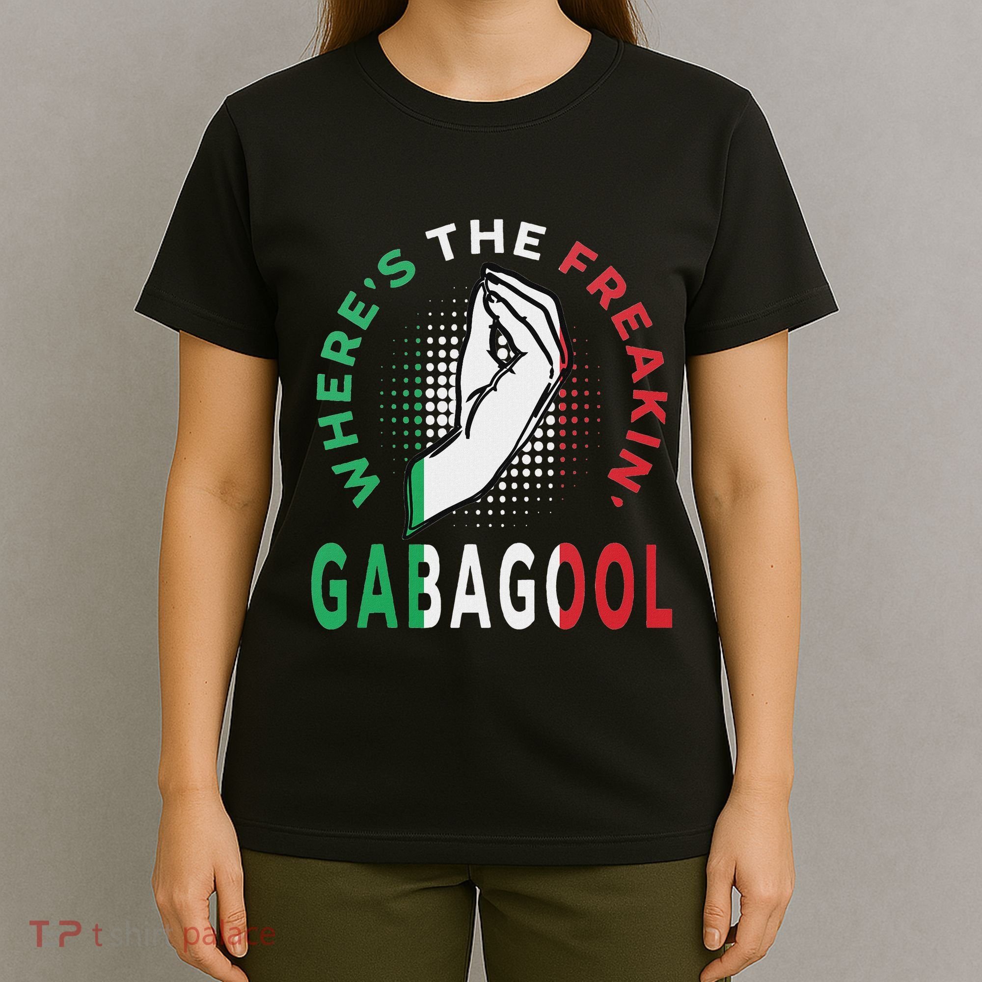 WhereS The Freakin Gabagool Meme Capicola Italian American T-Shirt