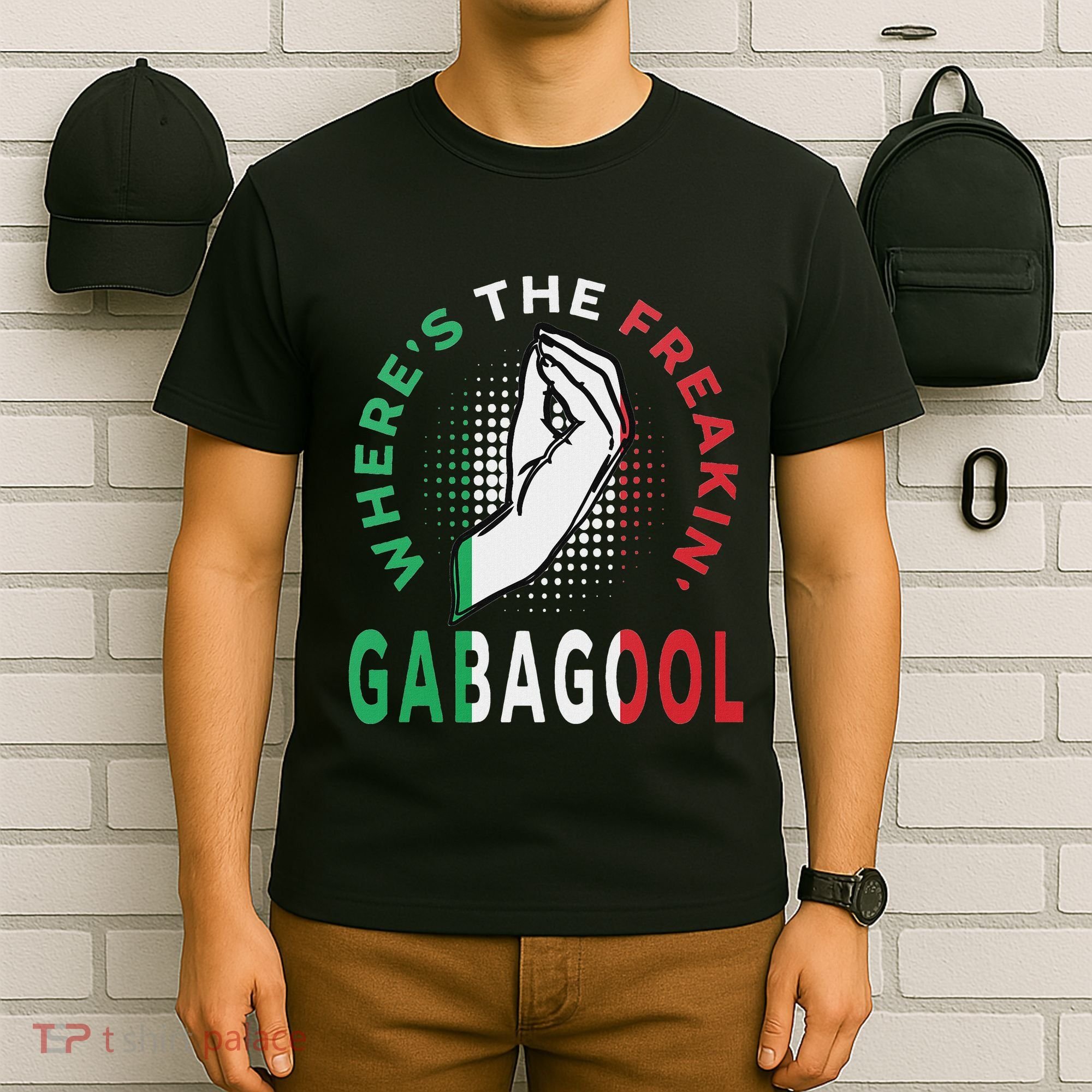 WhereS The Freakin Gabagool Meme Capicola Italian American T-Shirt