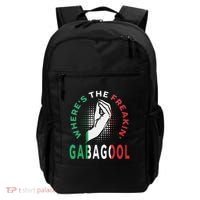 WhereS The Freakin Gabagool Meme Capicola Italian American Backpack thumb 0
