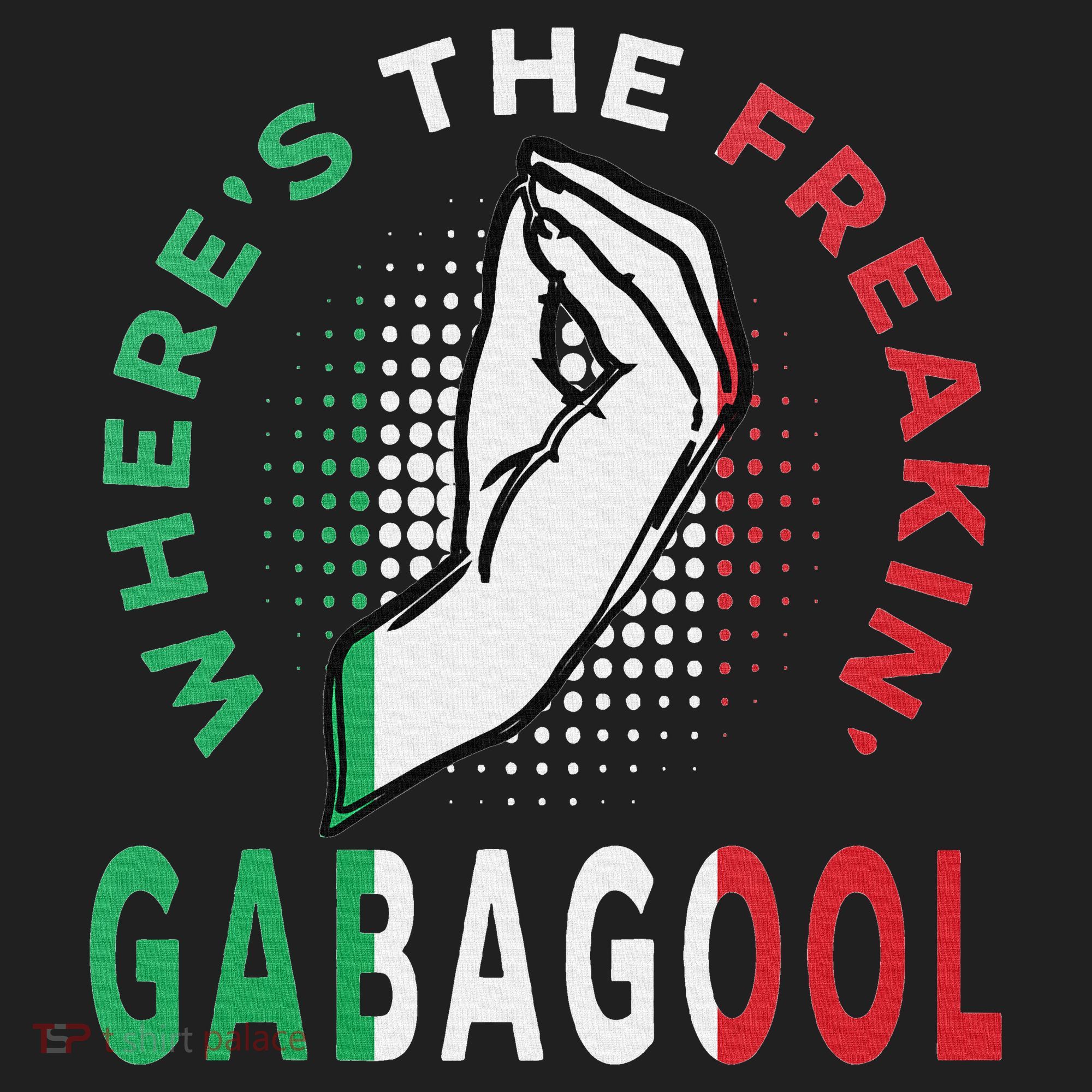 WhereS The Freakin Gabagool Meme Capicola Italian American Golf Towel