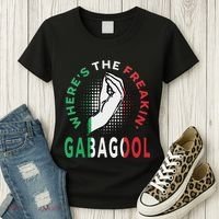 WhereS The Freakin Gabagool Meme Capicola Italian American Women's T-Shirt thumb 3