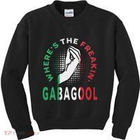 WhereS The Freakin Gabagool Meme Capicola Italian American Kids Sweatshirt thumb 0