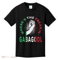 WhereS The Freakin Gabagool Meme Capicola Italian American Kids T-Shirt thumb 0
