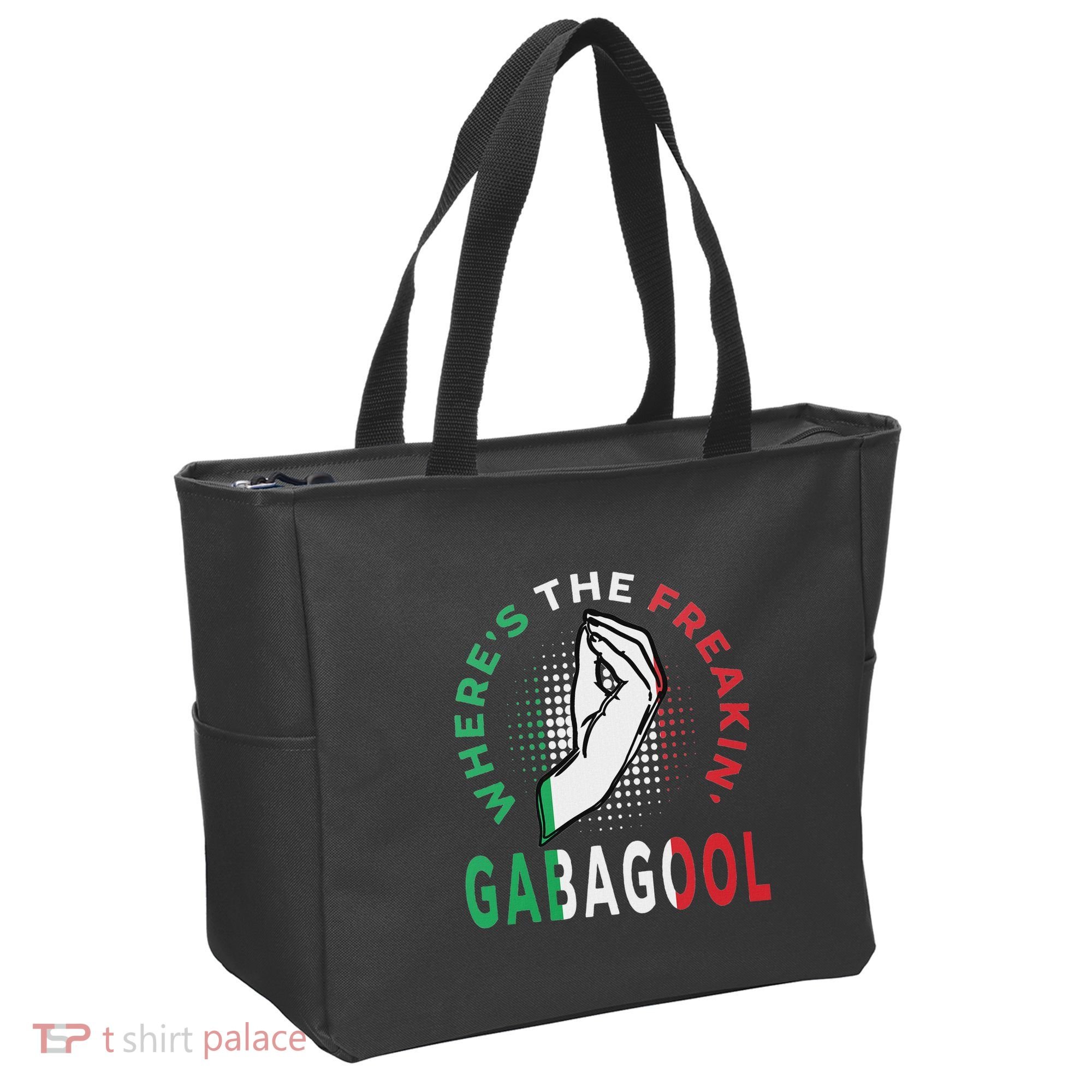 WhereS The Freakin Gabagool Meme Capicola Italian American Tote Bag