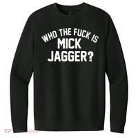 Who The F'uk Is Mick Jagger Distressed V.I.T. Fleece Crew Sweatshirt thumb 0