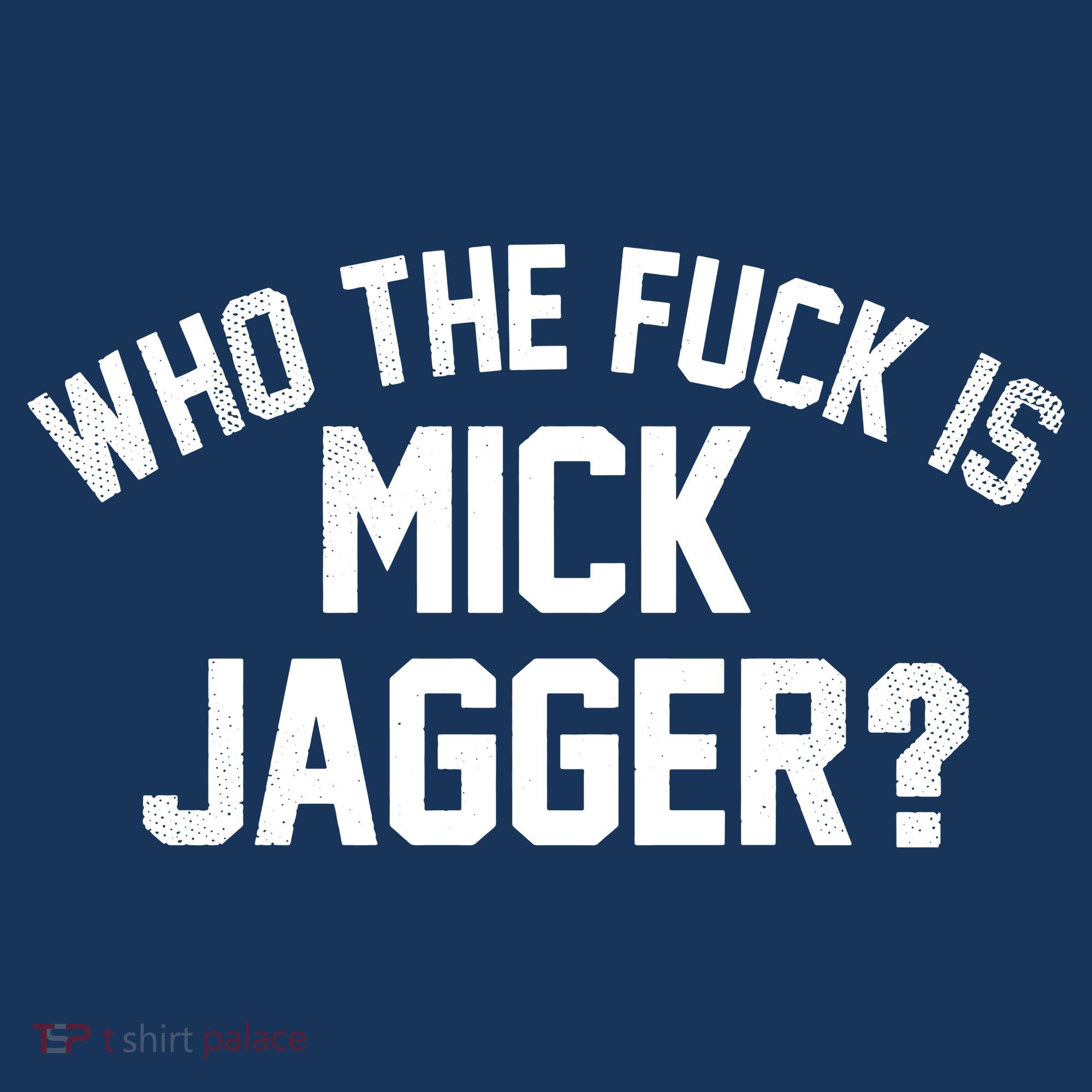 Who The F'uk Is Mick Jagger Distressed Women's Hoodie