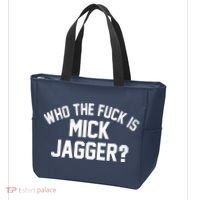 Who The F'uk Is Mick Jagger Distressed Tote Bag thumb 3