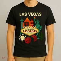 Welcome To Fabulous Las Vegas Collage T-Shirt thumb 3
