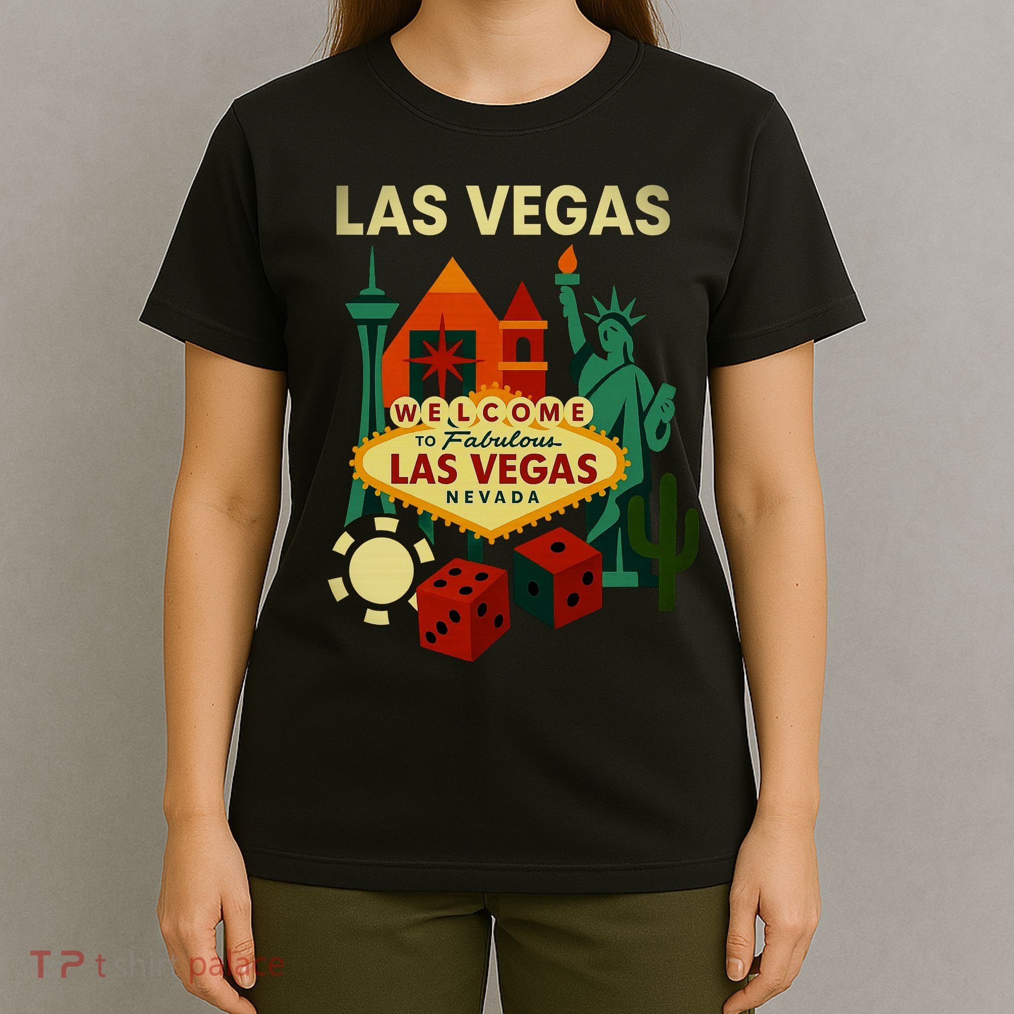 Welcome To Fabulous Las Vegas Collage T-Shirt