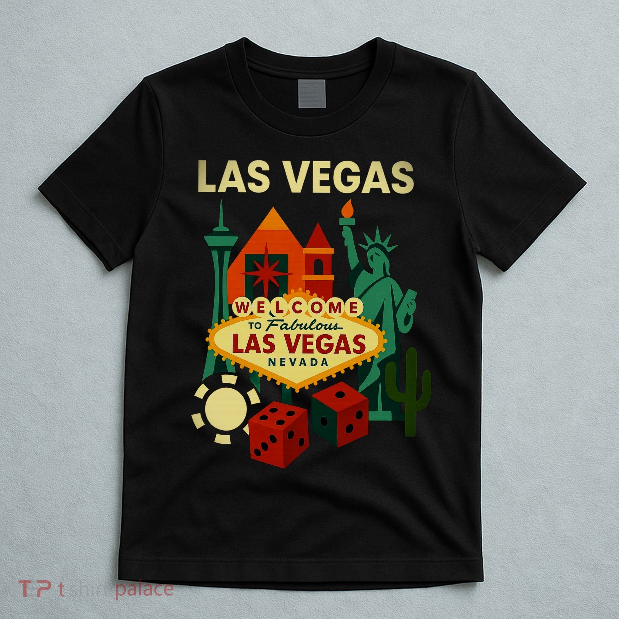 Welcome To Fabulous Las Vegas Collage T-Shirt